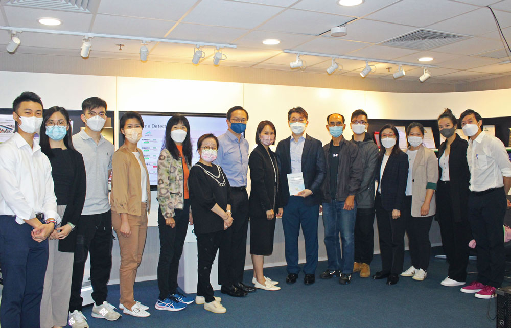 HKJJMA Members Visited Guardforce’s Headquarters - Group photo